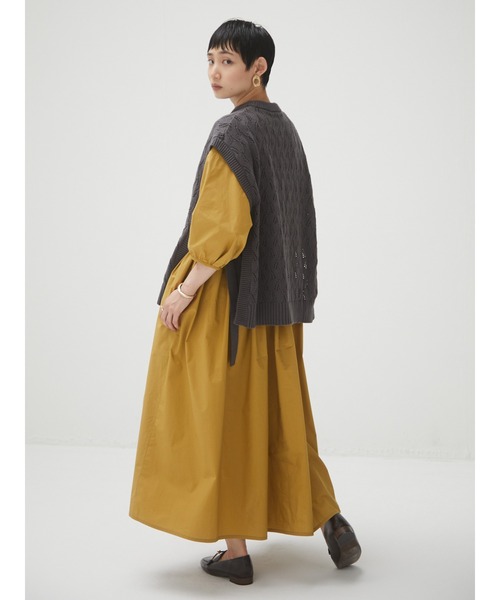 armonia（アルモニーア）の「armonia・切り替えフレアワンピース＊（ワンピース・レディース・ブラウン/ブラック/マスタード・FREE）」の19枚目の写真