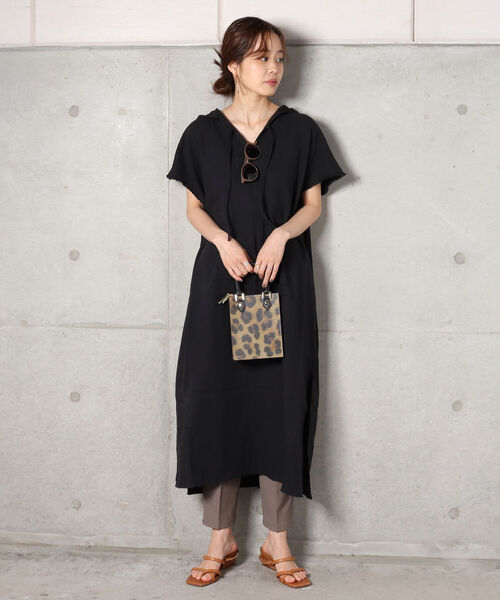 fredy emue（フレディエミュ）の「メキシカンパーカーワンピース（ワンピース・レディース・ブラック/キナリ/ホワイト系その他4・38）」の8枚目の写真