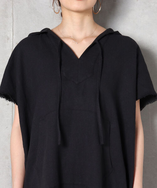 fredy emue（フレディエミュ）の「メキシカンパーカーワンピース（ワンピース・レディース・ブラック/キナリ/ホワイト系その他4・38）」の7枚目の写真