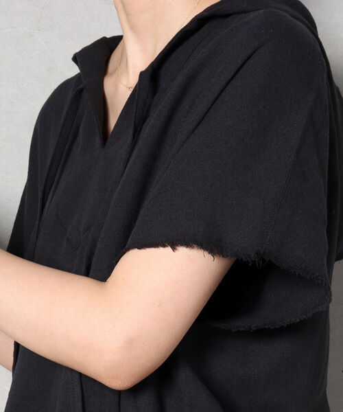 fredy emue（フレディエミュ）の「メキシカンパーカーワンピース（ワンピース・レディース・ブラック/キナリ/ホワイト系その他4・38）」の5枚目の写真