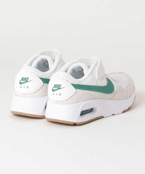 NIKE（ナイキ）の「ナイキ NIKE ナイキ エア マックス SC PSV（スニーカー・キッズ・ホワイト×グリーン・21.5cm/21.0cm/17.0cm/19.0cm/18.0cm/20.0cm/22.0cm）」の2枚目の写真