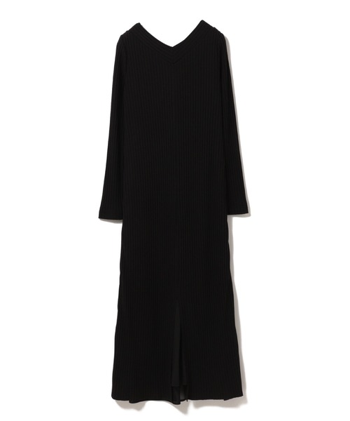 Ray BEAMS(レイビームス)の「RBS / リブ レイヤード ワンピース(ワンピース・レディース・ナチュラル/ブラック・ONE SIZE)」の16枚目の写真