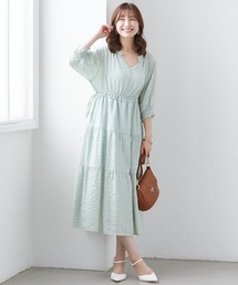 Smile Land スマイルランド レディース のワンピース グリーン カーキ 緑色系 ティアード 通販 Zozotown