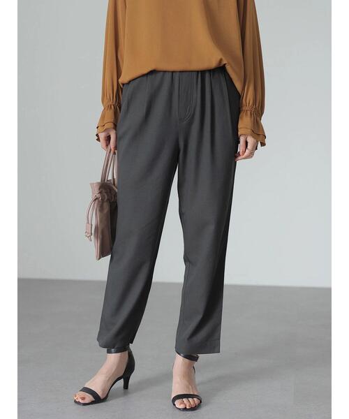 AMERICAN HOLIC（アメリカンホリック）の「リラックスイージーテーパードパンツ（その他パンツ・レディース・チャコールグレー/チェック・S/M/L）」の11枚目の写真