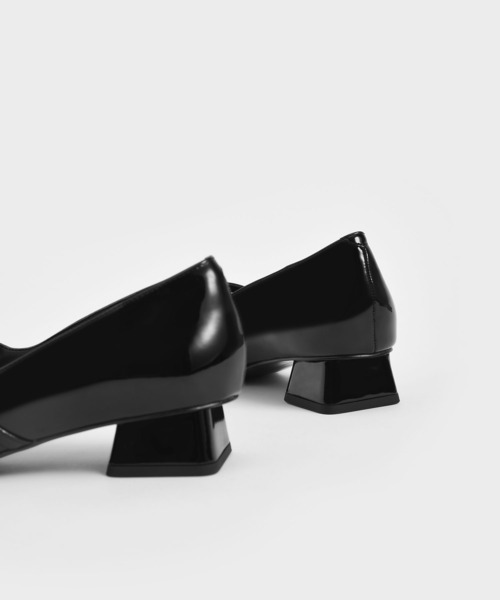 CHARLES & KEITH(チャールズ & キース)の「パテントスクエアトゥ メリージェーン / Patent Square Toe Mary Janes(パンプス・レディース・ブラック/その他4・22.5cm/23cm/23.5cm/24.5cm/25cm/25.5cm)」の10枚目の写真
