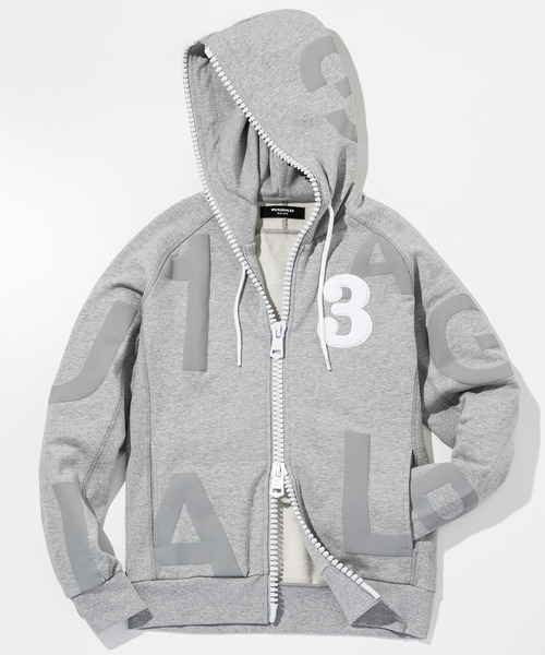 1PIU1UGUALE3 RELAX(ウノピゥウノウグァーレトレ)ビッグファスナー