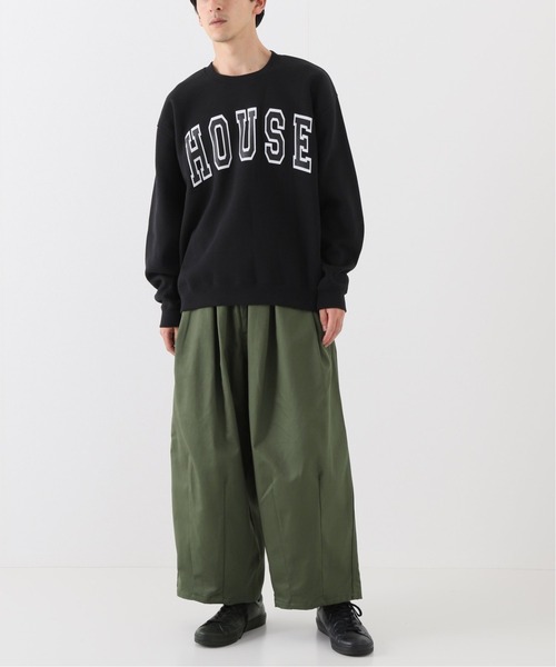 is-ness（イズネス）の「【is-ness / イズネス】BALLOON EZ PANTS（その他パンツ・メンズ・ベージュ/グリーン・MEDIUM）」の14枚目の写真