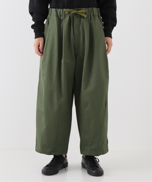 is-ness（イズネス）の「【is-ness / イズネス】BALLOON EZ PANTS（その他パンツ・メンズ・ベージュ/グリーン・MEDIUM）」の11枚目の写真