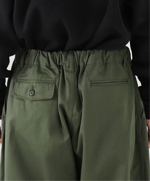 is-ness（イズネス）の「【is-ness / イズネス】BALLOON EZ PANTS（その他パンツ・メンズ・ベージュ/グリーン・MEDIUM）」の5枚目の写真