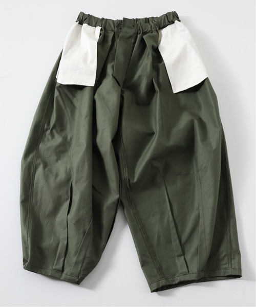 パンツ IS-NESS overall 5PK BALLOON PANTS(Enzyme Wash) | is-ness online shop