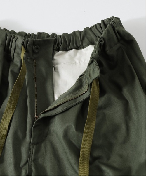 is-ness（イズネス）の「【is-ness / イズネス】BALLOON EZ PANTS（その他パンツ・メンズ・ベージュ/グリーン・MEDIUM）」の6枚目の写真