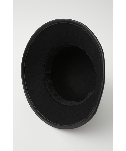 MOUSSY（マウジー）の「PIPING WOOL BUCKET ハット（ハット・レディース・ブラック/カーキ・FREE）」の7枚目の写真