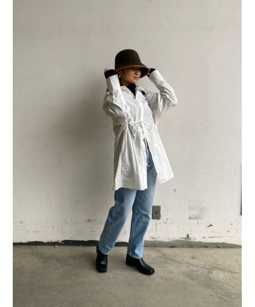 MOUSSY（マウジー）の「PIPING WOOL BUCKET ハット（ハット・レディース・ブラック/カーキ・FREE）」の17枚目の写真