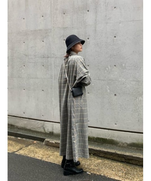 MOUSSY（マウジー）の「PIPING WOOL BUCKET ハット（ハット・レディース・ブラック/カーキ・FREE）」の18枚目の写真