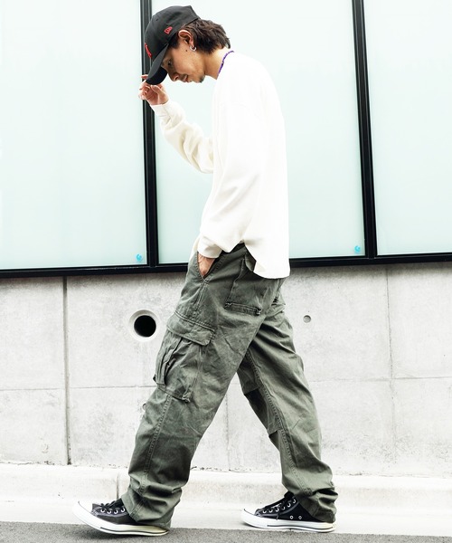 8(eight)(エイト)の「ビッグワッフルTシャツ(Tシャツ/カットソー・メンズ・ブラック/ブラウン/オフホワイト/グレイッシュベージュ/ネイビー/グレー/ダークグレー・SMALL/LARGE/X-LARGE/MEDIUM)」の16枚目の写真