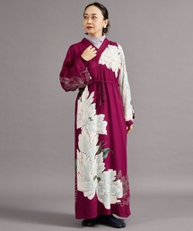 カヤ | 【カヤ】雅ならい 牡丹ワンピース(ワンピース)