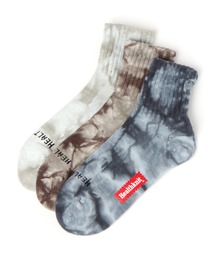 Healthknit | 【Healthknit(ヘルスニット)】タイダイ3Pリブソックス(ソックス/靴下)