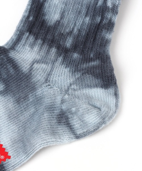 Healthknit（ヘルスニット）の「【Healthknit(ヘルスニット)】タイダイ3Pリブソックス（ソックス/靴下・メンズ・ブラウン・FREE）」の6枚目の写真