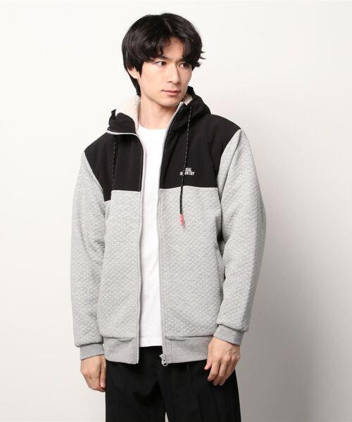 roial（ロイアル）の「ROIAL/ロイアル キルティング ボアジャケット/セットアップ対応 R103MOW01（その他アウター・メンズ・グレー/ベージュ/ブラック・L/XL/M）」の9枚目の写真