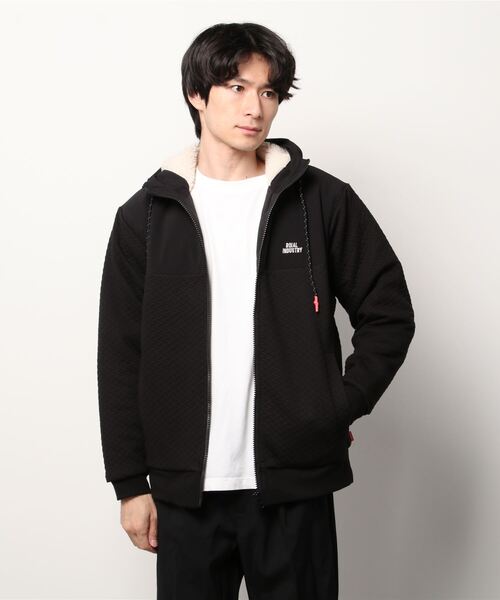 roial（ロイアル）の「ROIAL/ロイアル キルティング ボアジャケット/セットアップ対応 R103MOW01（その他アウター・メンズ・グレー/ベージュ/ブラック・L/XL/M）」の8枚目の写真