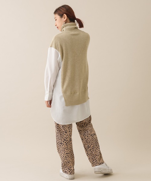 KATHARINE ROSS(キャサリンロス)の「【KATHARINE ROSS】シャツドッキングニットチュニック(チュニック・レディース・グレー/ブラック/ベージュ・MEDIUM)」の18枚目の写真