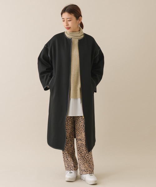 KATHARINE ROSS(キャサリンロス)の「【KATHARINE ROSS】シャツドッキングニットチュニック(チュニック・レディース・グレー/ブラック/ベージュ・MEDIUM)」の19枚目の写真