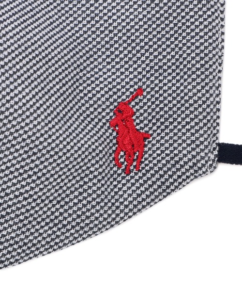 POLO RALPH LAUREN（ポロ ラルフ ローレン）の「（ZOZO CHAMPIONSHIP 限定別注商品）コットン マスク（マスク・メンズ・ネイビー系1・MEDIUM）」の3枚目の写真