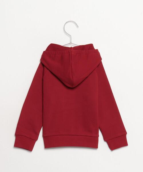agnes b.（アニエスベー）の「WEB限定 S179 E SWEAT キッズ ロゴパーカー（パーカー・キッズ・レッド系その他・4YEAR/6YEAR/8YEAR/12YEAR/10YEAR）」の2枚目の写真