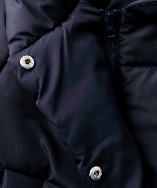 D.fesense（ディーフェセンス）の「中綿ショールカラーコート（ダウンジャケット/コート・キッズ・ピンク/ベージュ/ネイビー・110cm/90cm/100cm/80ｃｍ）」の5枚目の写真