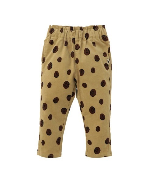 moimoln(モイモルン)の「ドット柄コーデュロイパンツ(その他パンツ・キッズ・ベージュ・110cm/120cm/100cm/130cm)」の1枚目の写真