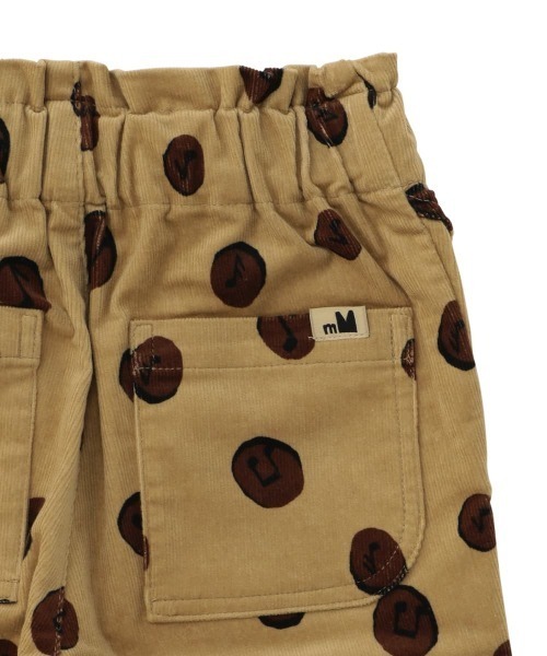 moimoln(モイモルン)の「ドット柄コーデュロイパンツ(その他パンツ・キッズ・ベージュ・110cm/120cm/100cm/130cm)」の5枚目の写真