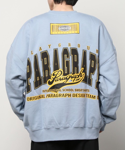 Paragraph(パラグラフ)の「PARAGRAPH-クルースウェット【NO.011】(スウェット・メンズ・ホワイト/ライトブルー/ブラック/アイボリー・FREE)」の17枚目の写真