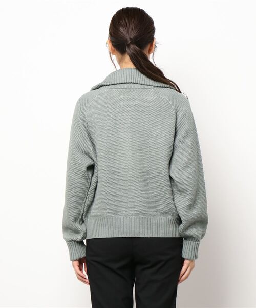 SIPULI（シプリ）の「Traceable Organic Cotton ダブルフェイスブルゾン（ブルゾン・レディース・ライトグリーン/ベージュ・3/2）」の12枚目の写真