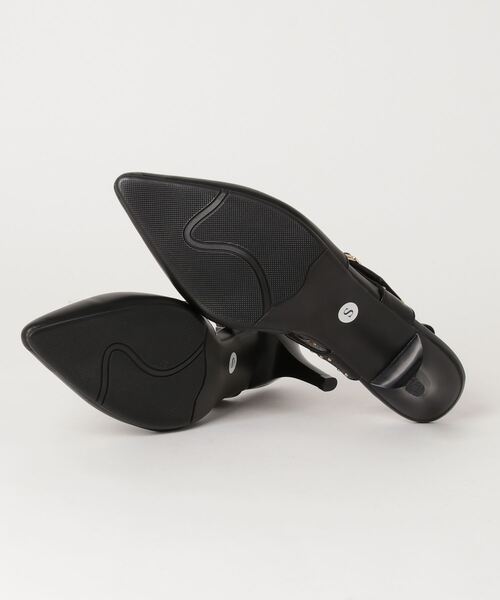 LibertyDoll（リバティードール）の「Liberty Doll / スリングバックピンヒールスタッズミュールパンプス (1164)（パンプス・レディース・ブラック/ベージュ/ワイン/アイボリー/シルバー・LL/S/M/L/SS/3L）」の10枚目の写真