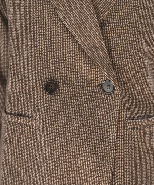 rectangle by ryon（レクタングルバイリョン）の「【rectangle by ryon】テーラードジャケット（テーラードジャケット・レディース・ブラック/ブラウン・FREE）」の10枚目の写真