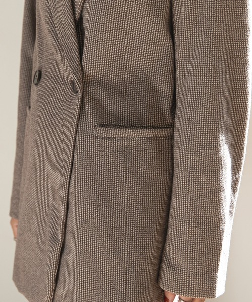 rectangle by ryon（レクタングルバイリョン）の「【rectangle by ryon】テーラードジャケット（テーラードジャケット・レディース・ブラック/ブラウン・FREE）」の12枚目の写真