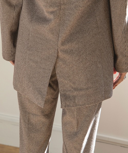 rectangle by ryon（レクタングルバイリョン）の「【rectangle by ryon】テーラードジャケット（テーラードジャケット・レディース・ブラック/ブラウン・FREE）」の13枚目の写真