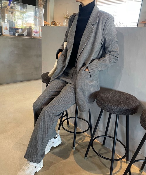 rectangle by ryon（レクタングルバイリョン）の「【rectangle by ryon】テーラードジャケット（テーラードジャケット・レディース・ブラック/ブラウン・FREE）」の19枚目の写真