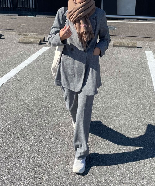 rectangle by ryon（レクタングルバイリョン）の「【rectangle by ryon】テーラードジャケット（テーラードジャケット・レディース・ブラック/ブラウン・FREE）」の22枚目の写真