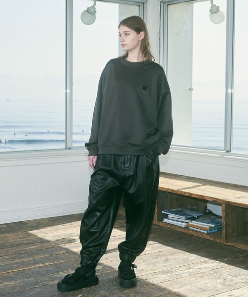 DOOPZ(ドープス)の「Dolman sleeve sweat / ドルマンスリーブスウェット(スウェット・メンズ・チャコールグレー/ブラック/グレイッシュベージュ・SMALL/MEDIUM/LARGE)」の20枚目の写真