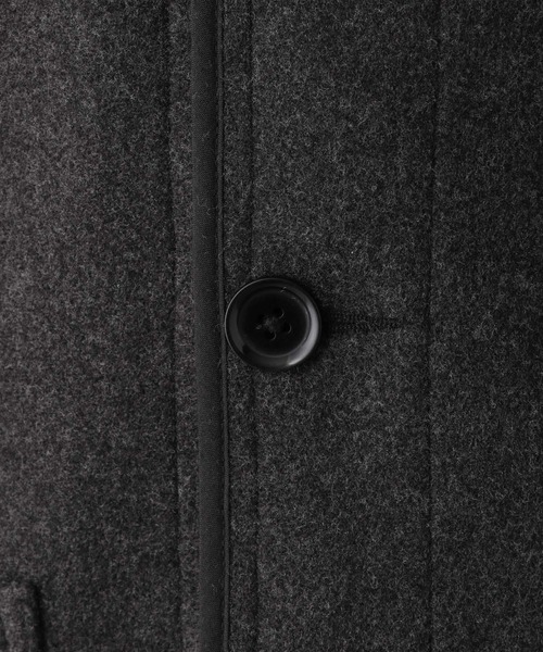 GLOBAL WORK（グローバルワーク）の「ウーリーテック　カーディガン/236211（カーディガン/ボレロ・メンズ・チャコールグレー/ダークブラウン・MEDIUM/LARGE）」の15枚目の写真