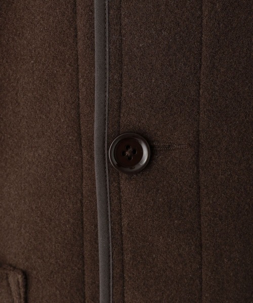 GLOBAL WORK（グローバルワーク）の「ウーリーテック　カーディガン/236211（カーディガン/ボレロ・メンズ・チャコールグレー/ダークブラウン・MEDIUM/LARGE）」の12枚目の写真