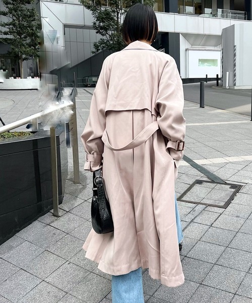 クリアスタンドトレンチコート