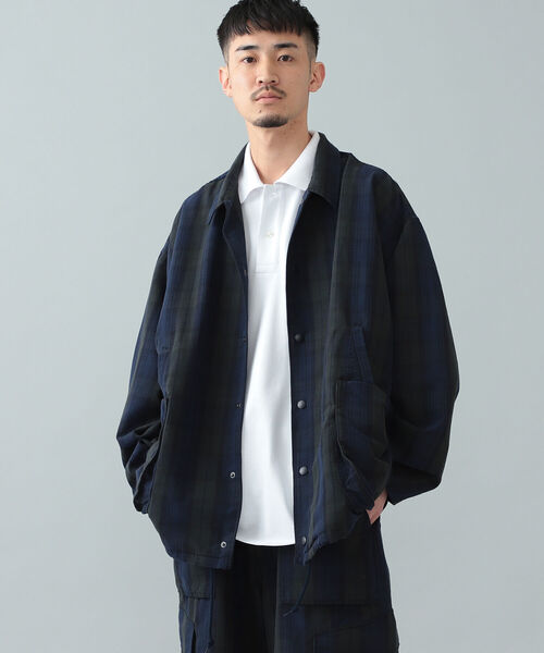 BEAMS（ビームス）の「BEAMS / イージー コーチジャケット（ブルゾン・メンズ・その他1/その他2・S/M/L）」の2枚目の写真