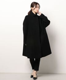 mizuiroind | stand collar wide coat(その他アウター)