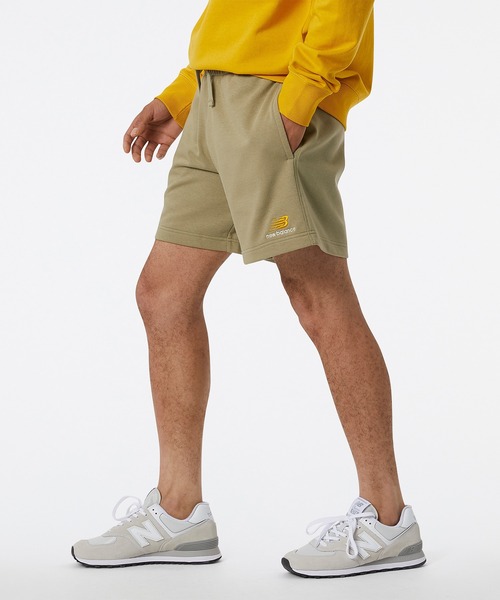 NEW BALANCE（ニューバランス）の「NB Essentials uni-ssentials スウェットショーツ（その他パンツ・メンズ・ホワイト/ネイビー/ブラック/グリーン系その他・01/02/04/03/05/00）」の11枚目の写真