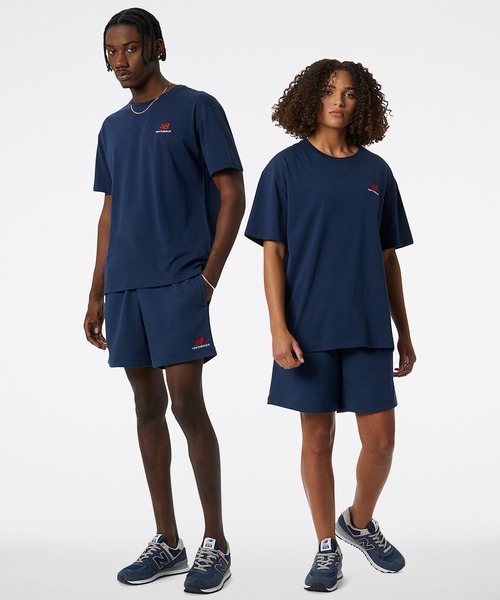 NEW BALANCE（ニューバランス）の「NB Essentials uni-ssentials スウェットショーツ（その他パンツ・メンズ・ホワイト/ネイビー/ブラック/グリーン系その他・01/02/04/03/05/00）」の17枚目の写真