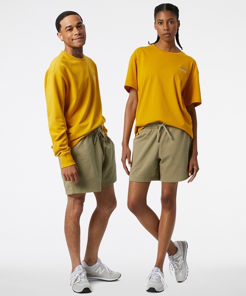 NEW BALANCE（ニューバランス）の「NB Essentials uni-ssentials スウェットショーツ（その他パンツ・メンズ・ホワイト/ネイビー/ブラック/グリーン系その他・01/02/04/03/05/00）」の12枚目の写真