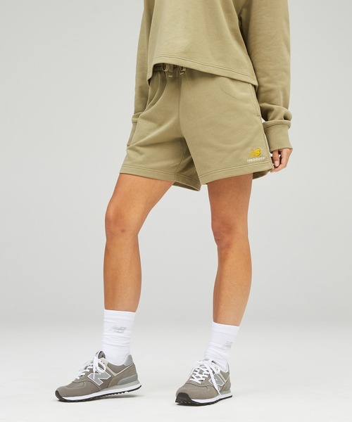 NEW BALANCE（ニューバランス）の「NB Essentials uni-ssentials スウェットショーツ（その他パンツ・メンズ・ホワイト/ネイビー/ブラック/グリーン系その他・01/02/04/03/05/00）」の10枚目の写真