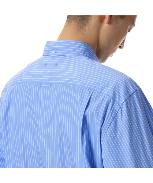 SOPHNET.（ソフネット）の「STAR ELBOW PATCHED BIG B.D SHIRT（シャツ/ブラウス・メンズ・ネイビー/ホワイト・X-LARGE/LARGE/MEDIUM/SMALL）」の10枚目の写真